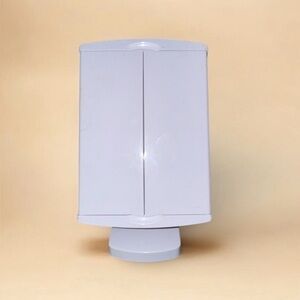 LIGHTED VANITY MIRROR PORTABLE TRAVEL MAGNIFYING TRI-FOLD